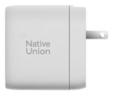 Native Union Fast Gan Charger Pd 67W Laptop, Smartphone, Tablet Hvid Vekselstrøm Hurtig opladning Indendørs