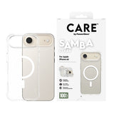 PanzerGlass CARE™ by ® Samba Case Transparent m. Hvid MagSafe iPhone Air