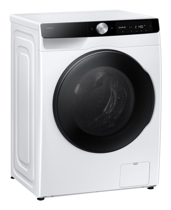 Samsung WD90DG6G94BKU4 vaskemaskine - tørretumbler Fritstående Front-læsning Hvid