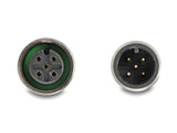 DeLOCK 60667 kabel kønsskifter 2x D-Sub 2x M12 Orange