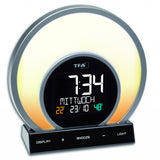 TFA-Dostmann Soluna Quartz alarmur Sort, Transparent