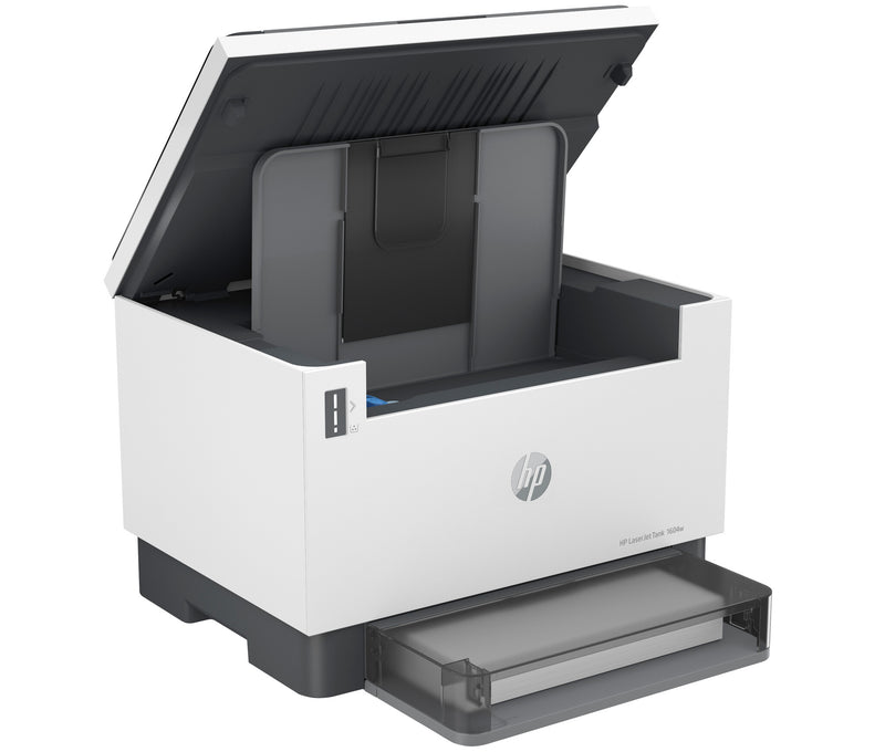 HP LaserJet Tank 1604w Trådløst Multifunction Sort og hvid Printer, Kopimaskine, scanner