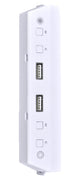 Lian Li LAN216-1 USB pin header (19 pin) Hvid
