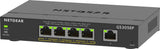 NETGEAR 5-Port Gigabit Ethernet PoE+ Plus Switch (GS305EP) Administreret L2/L3 Gigabit Ethernet (10/100/1000) Strøm over Ethernet (PoE) Sort