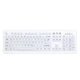 Contour Design Active Key AK-C8100 tastatur Medicinsk RF trådløst QWERTZ Schweizisk Hvid