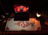 Lexip Assassin’s Creed Shadows Gaming musemåtte Sort, Guld, Rød, Hvid