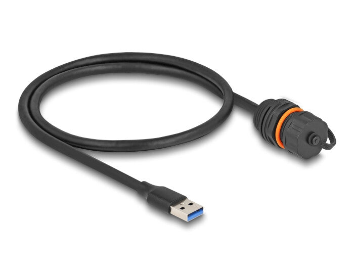 DeLOCK 88149 USB-kabel USB 3.2 Gen 1 (3.1 Gen 1) 0,6 m USB A 5 Gbit/sek. Sort