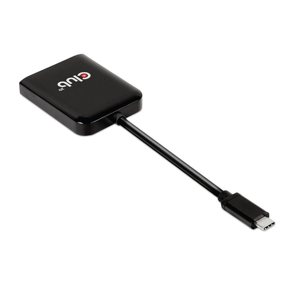 CLUB3D CSV-1555 videokabel adapter 1,5 m USB Type-C 2 x DisplayPort Sort