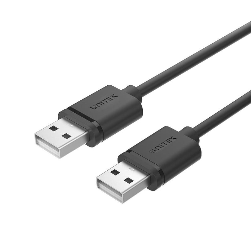 UNITEK Y-C442GBK USB-kabel USB 2.0 1,5 m USB A 0,48 Gbit/sek. Sort