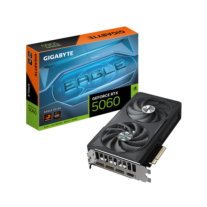 GIGABYTE GeForce RTX 5060 EAGLE OC 8G NVIDIA 8 GB GDDR7