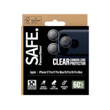 PanzerGlass SAFE. by ® Kameralinsebeskytter Transparent iPhone 17 Pro | iPhone 17 Pro Max | iPhone 16 Pro | 16 Pro Max
