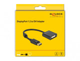 DeLOCK 63482 videokabel adapter 0,2 m DisplayPort DVI Sort