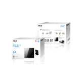 ASUS SBC-06D2X-U optisk diskdrev Blu-Ray DVD Combo Sort