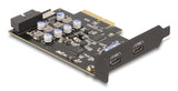 DeLOCK 90345 interface-kort/adapter Intern USB Type-C