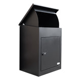Extralink LOCKSTAR PACZKOMAT SKRZYNKA NA PACZKI 44X34X55CM STALOWA SKRZYNIA postkasse Sort Pakke med faldkasse Metal
