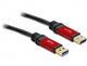 DeLOCK 1.0m USB 3.0 A USB-kabel USB 3.2 Gen 1 (3.1 Gen 1) 1 m USB A 5 Gbit/sek.