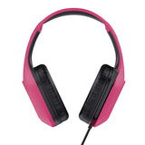 Trust GXT 415P Zirox Headset Ledningsført Spil Lyserød