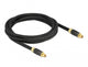 DeLOCK 86593 InfiniBand og fiberoptisk kabel 2 m Toslink Anthracit