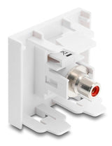 DeLOCK Easy 45 RCA - RCA Hvid, Rød