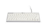 BakkerElkhuizen UltraBoard 950 V2 tastatur Kontor USB QWERTY UK engelsk Mørkegrå, Lys grå
