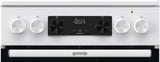 Gorenje GEC5C41WG Fritstående komfur Elektrisk Keramisk Hvid