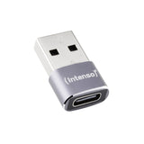 Intenso 7600013 kabel kønsskifter USB-C USB-A Anthracit