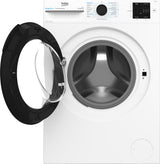 Beko b300 BM3WFU3841X vaskemaskine Front-læsning 8 kg 1400 rpm Hvid