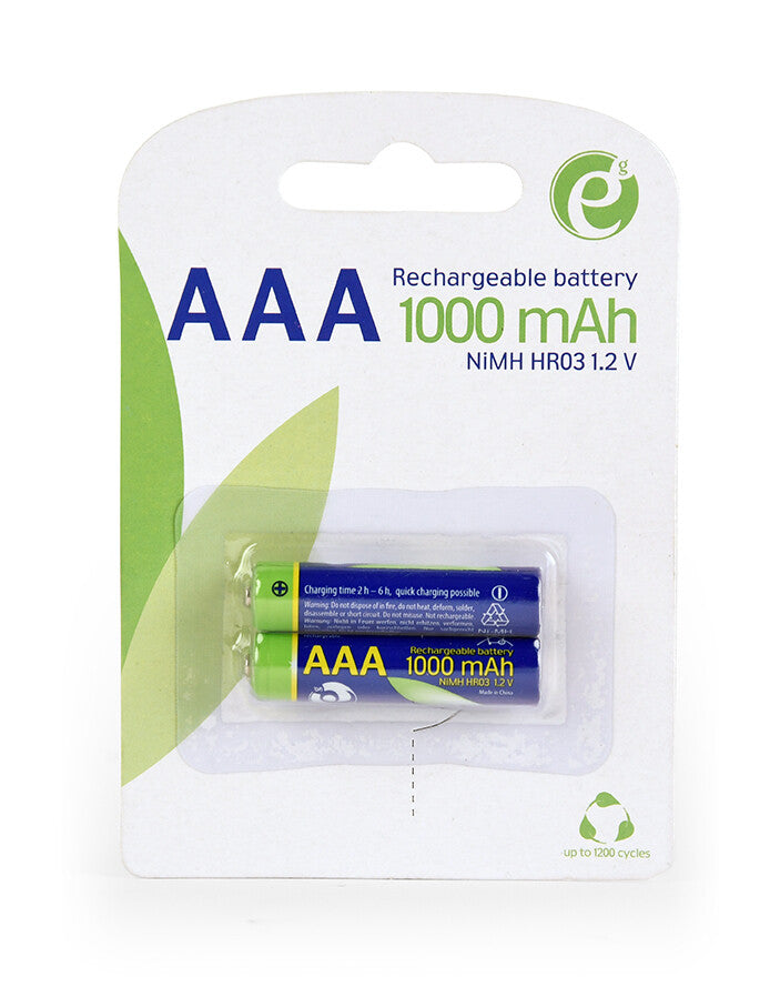 EnerGenie EG-BA-AAA10-01 husholdningsbatteri Genopladeligt batteri AAA Nikkel-Metalhydrid (NiMH)