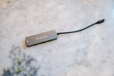 Verbatim 32155 interface hub USB 3.2 Gen 1 (3.1 Gen 1) Type-C 5000 Mbit/s Grå