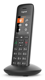Gigaset C570HX Analog/DECT-telefon Nummervisning Sort