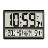 TFA-Dostmann 60.4520.01 vækkeur Digital alarmur Sort