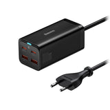 Baseus CCGP000101 oplader til mobil enhed Smartphone, Tablet, Laptop Sort Vekselstrøm Hurtig opladning Indendørs