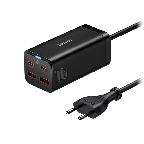 Baseus CCGP000101 oplader til mobil enhed Smartphone, Tablet, Laptop Sort Vekselstrøm Hurtig opladning Indendørs