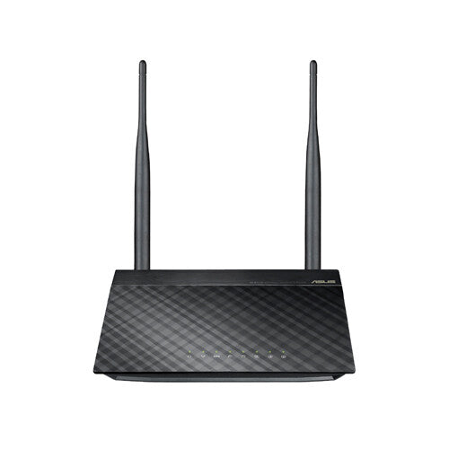 ASUS RT-N12E C1 N300 trådløs router Hurtigt ethernet Enkelt band (2,4 GHz) Sort, Metallic