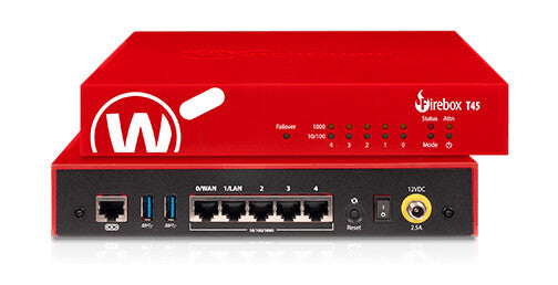 WatchGuard Firebox T45 firewall (hardware) 3,94 Gbit/sek.