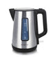Emerio WK-122829 elkedel 1,7 L 2200 W Sort, Rustfrit stål