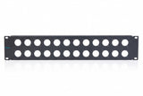 Digitus 2U rack panel for 24 x D-Type modules Tilkoblingspanel