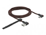 DeLOCK 85283 USB-kabel USB 2.0 2 m USB A USB C Sort