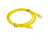 Lanberg PCU6-10CC-0200-Y netværkskabel Gul 2 m Cat6 U/UTP (UTP)
