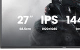 iiyama G-MASTER GB2741HSU-B1 computerskærm 68,6 cm (27") 1920 x 1080 pixel Fuld HD LED Sort