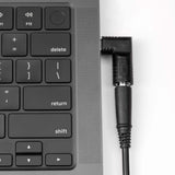 Akyga AK-ND-D02 kabel kønsskifter 7.4 x 5.0 mm + Pin USB-C Sort