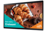 Samsung QB24C Digital fladpaneldisplay 61 cm (24") LED Wi-Fi 250 cd/m² Fuld HD Sort Indbygget processer Tizen 16/7