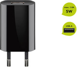 Goobay 44949 oplader til mobil enhed Universel Sort Vekselstrøm Indendørs