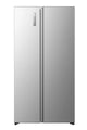 Hisense RS3P538NAIE side-by-side køle-fryseskab Fritstående 527 L Grå, Rustfrit stål