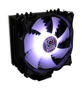 LC-Power LC-CC-120-RGB Computerkølesystem Processor Køler 12 cm Sort, Hvid
