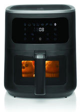 Fritel SnackTastic ST 7520 Enkelt 6 L Enkeltstående 1500 W Varmluftsteger Sort