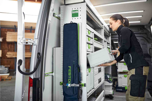 Festool SYS3 M 187 Værktøjskasse Grøn, Hvid