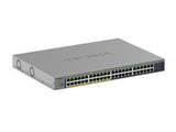 NETGEAR GS748PP Ikke administreret Gigabit Ethernet (10/100/1000) Strøm over Ethernet (PoE) Grå