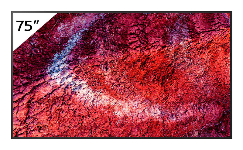 Sony BZ40P Digital fladpaneldisplay 190,5 cm (75") LED Wi-Fi 700 cd/m² 4K Ultra HD Sort Android 24/7