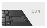 KeySonic KSK-3210ELU (DE) tastatur Hjem USB QWERTZ Tysk Sort